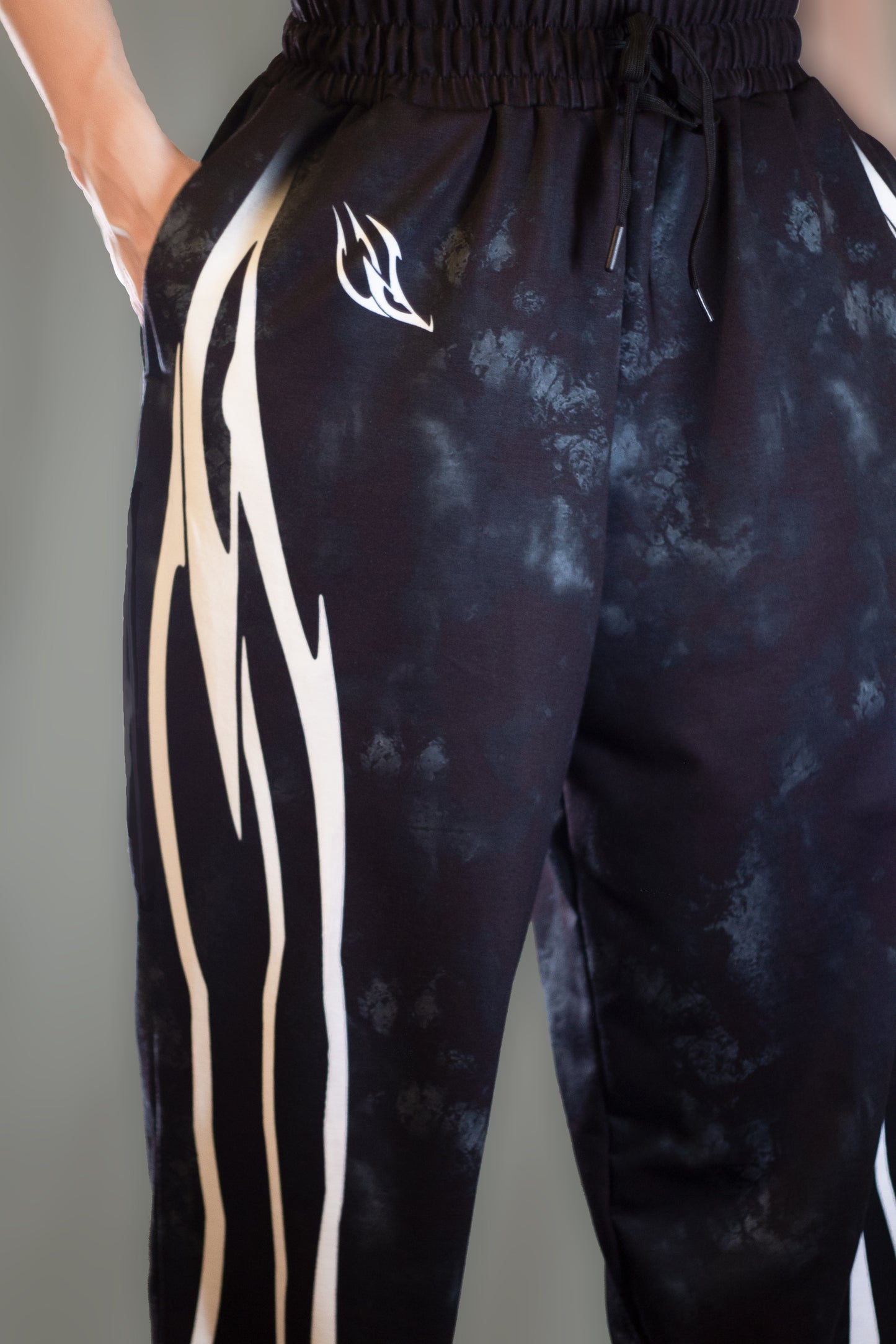 Recycled B&W Joggers