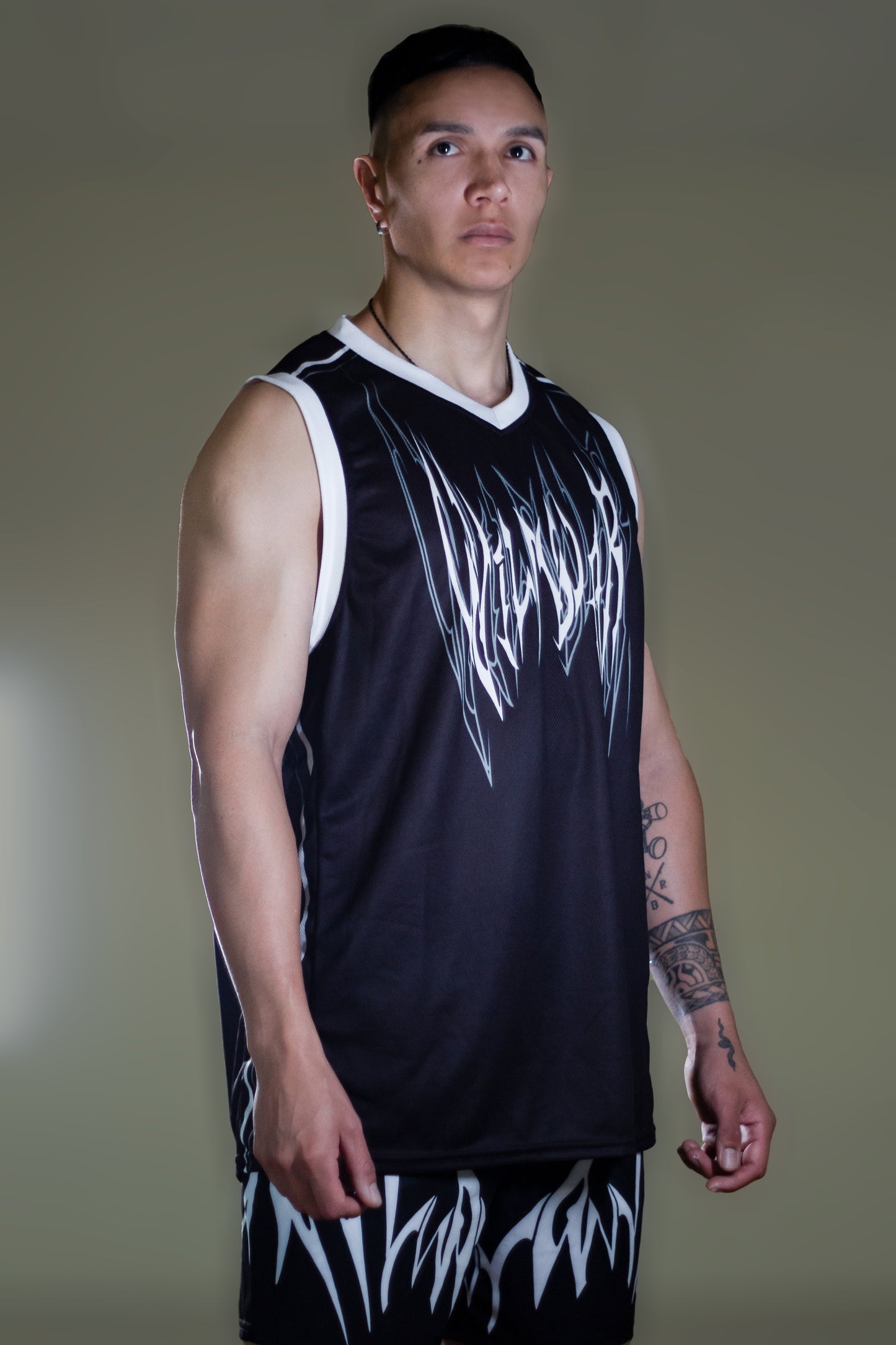 Recycled B&W Tank Top