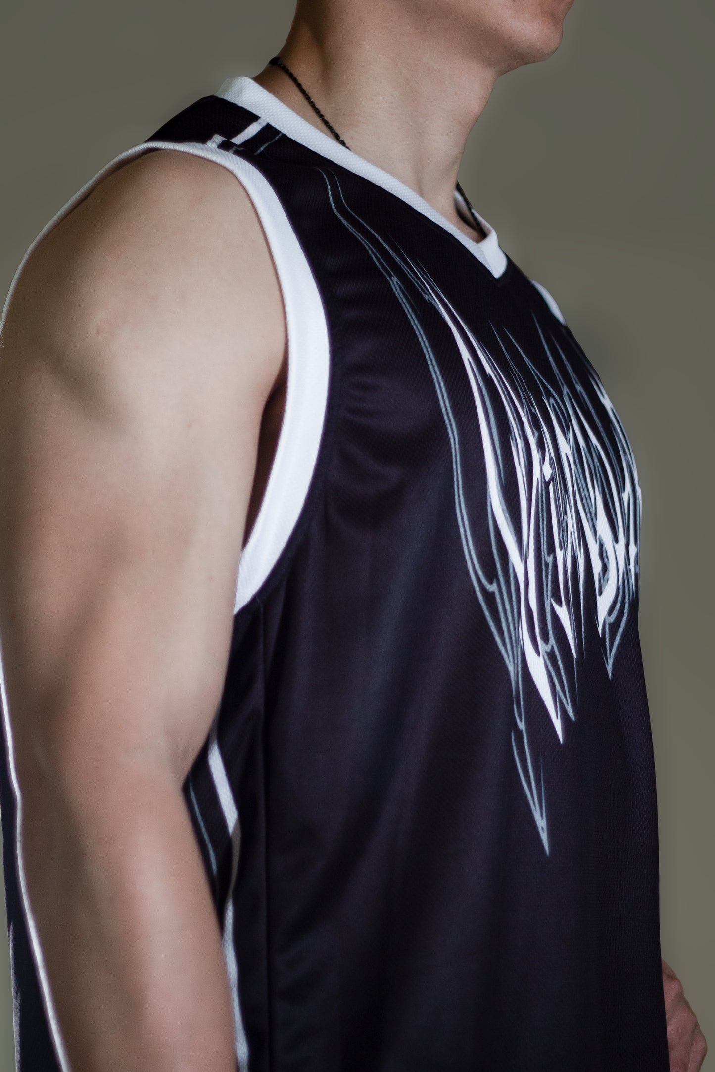 Recycled B&W Tank Top