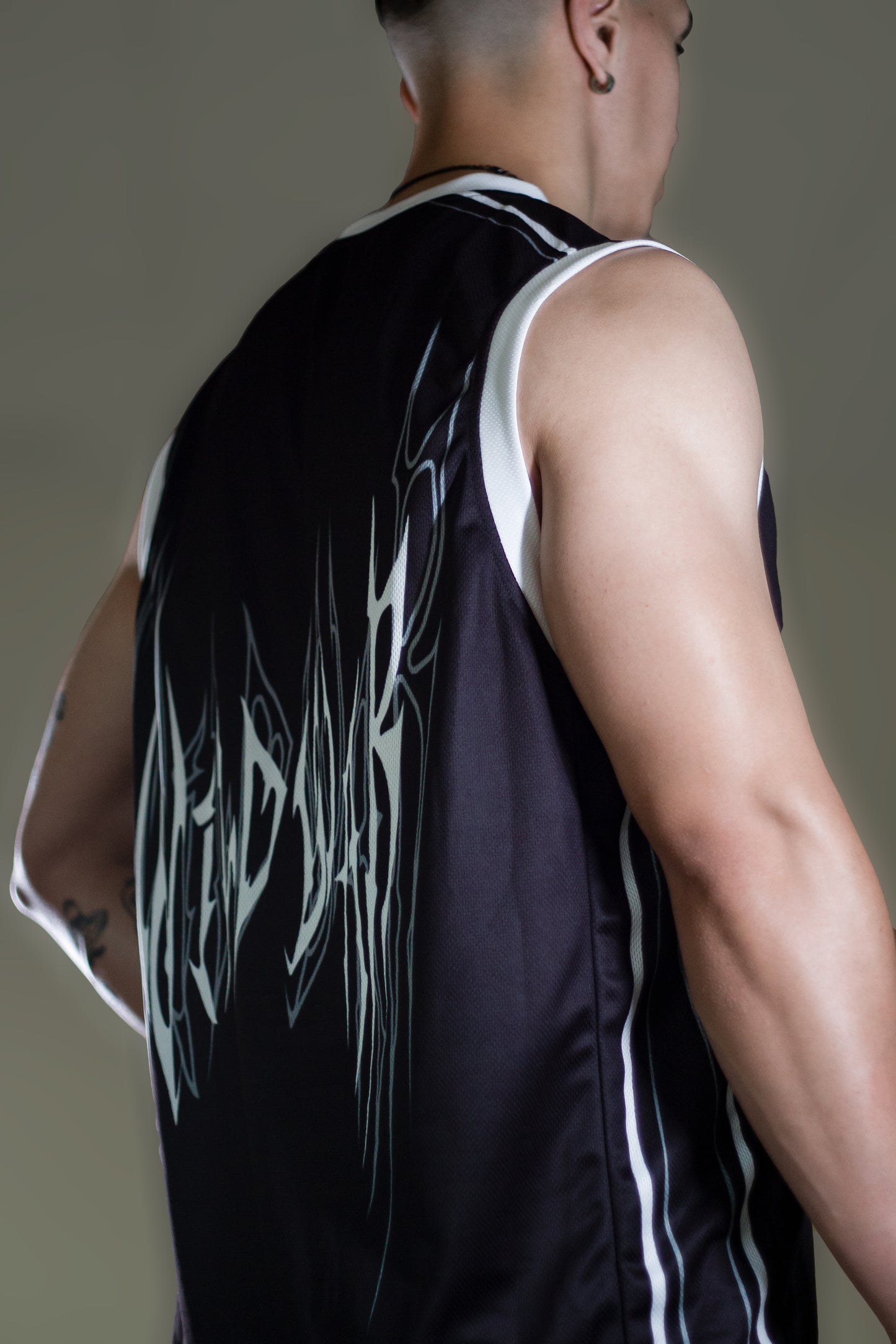 Recycled B&W Tank Top