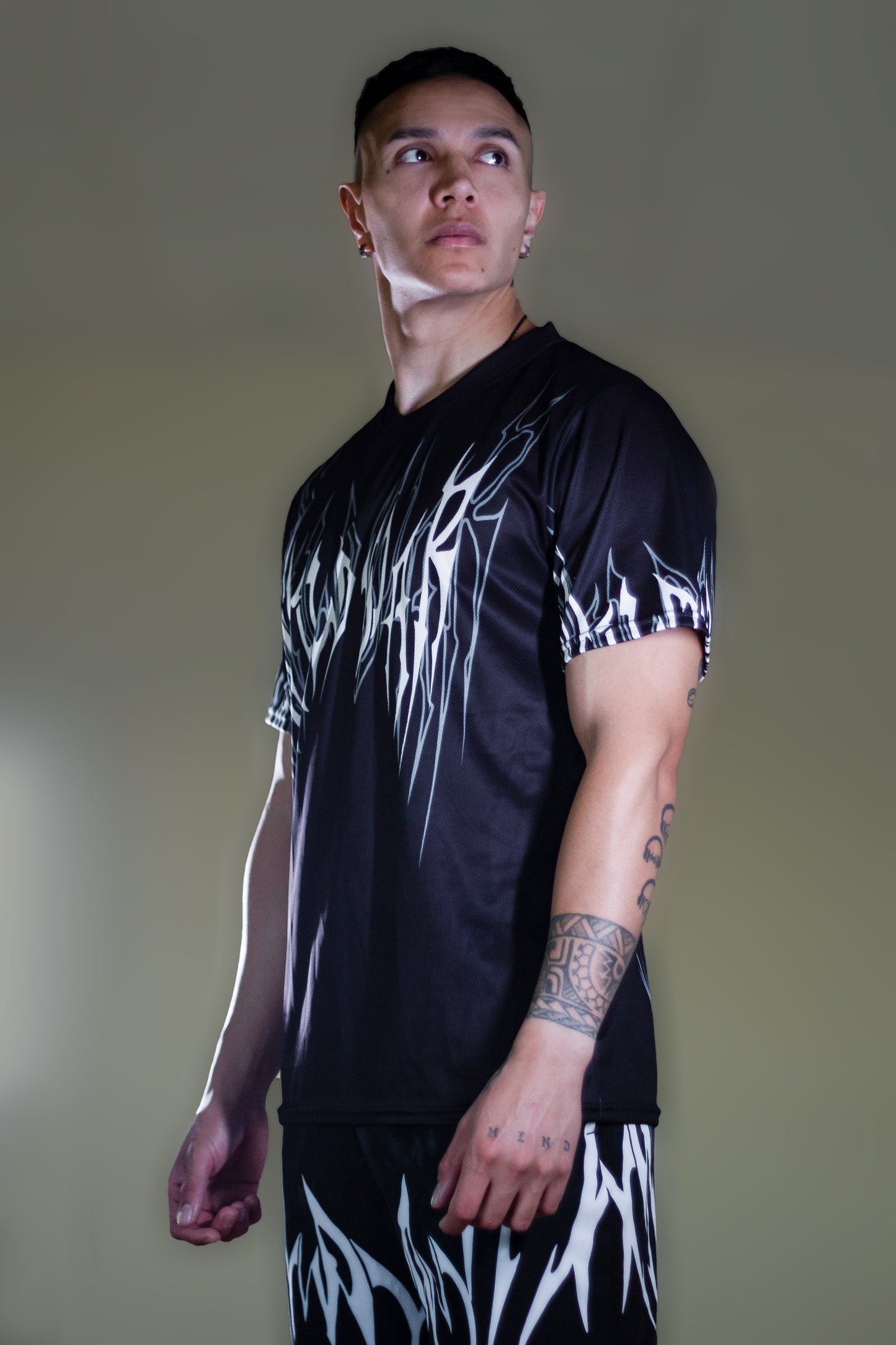 Recycled B&W T-Shirt